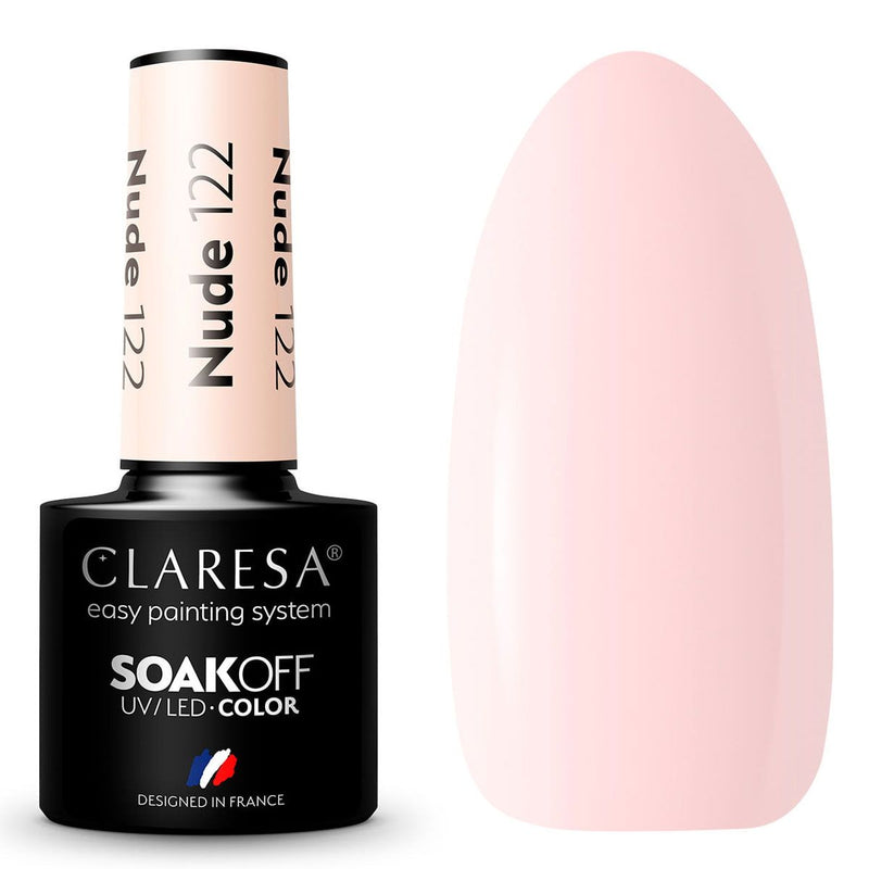 ギャラリービューアに画像をロードする, Claresa uv led gellak 5ml nude 122
