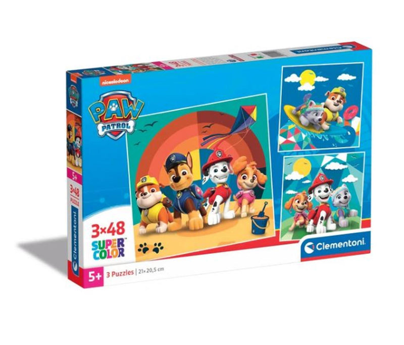 Load image into Gallery viewer, Clementoni puzzel 3x48pcs paw patrol
