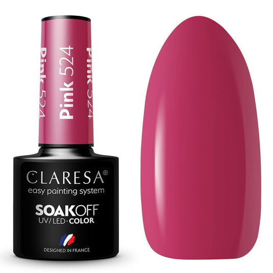 Claresa uv led gellak 5ml pink 524 classic look