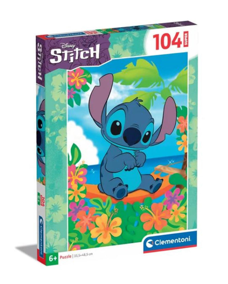 Load image into Gallery viewer, Clementoni puzzel super 104pcs stitch
