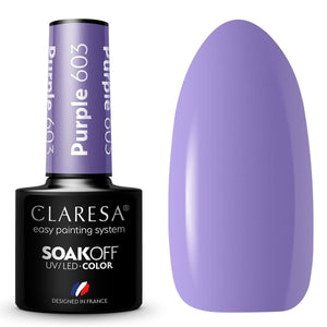 Claresa uv led gellak 5ml purple 603 funfair