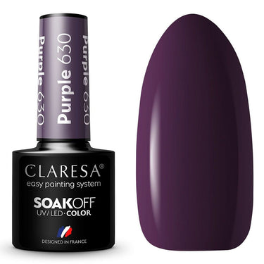 Claresa uv led gellak 5ml purple 630 classic look