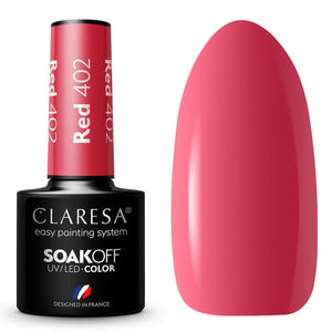 Claresa uv led gellak 5ml red 402 savanna vibes
