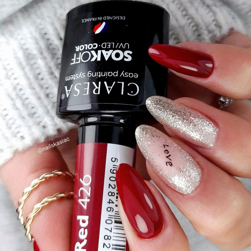 Load image into Gallery viewer, Claresa uv led gellak 5ml red 426 full berries
