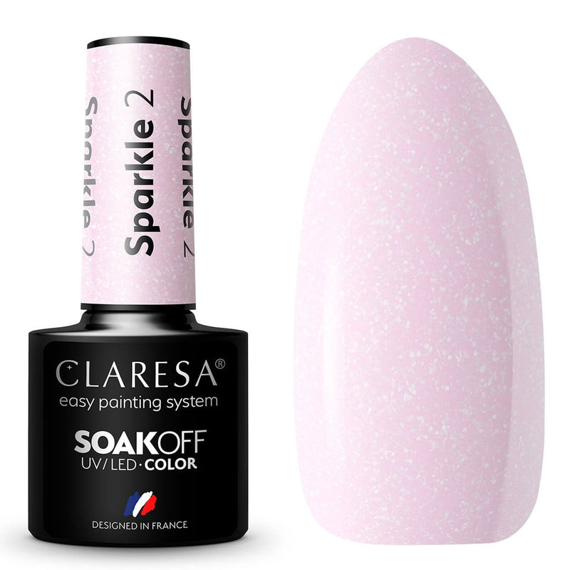 Afbeelding laden in galerijviewer, Claresa uv led gellak 5ml sparkle 2
