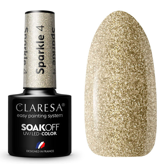 Claresa uv led gellak 5ml sparkle 4
