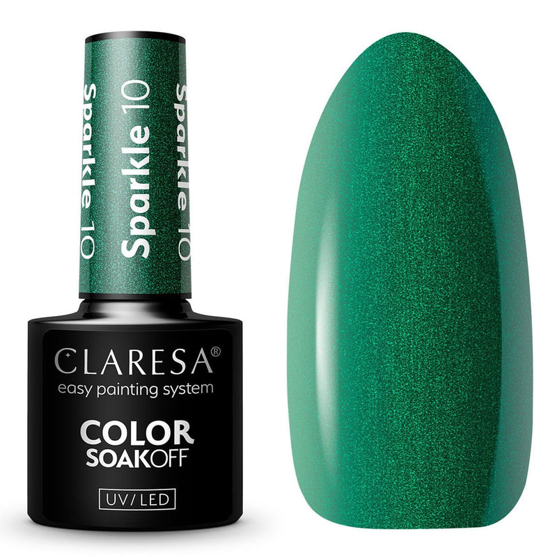 Load image into Gallery viewer, Claresa uv led gellak 5ml sparkle 10
