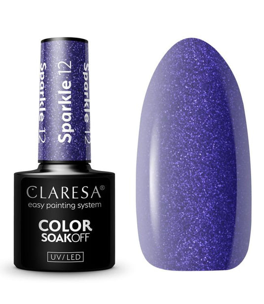 Claresa uv led gellak 5ml sparkle 12