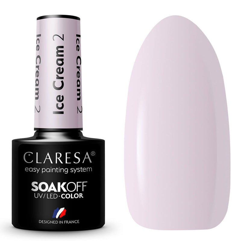 Load image into Gallery viewer, Claresa uv led gellak 5ml ice cream 2
