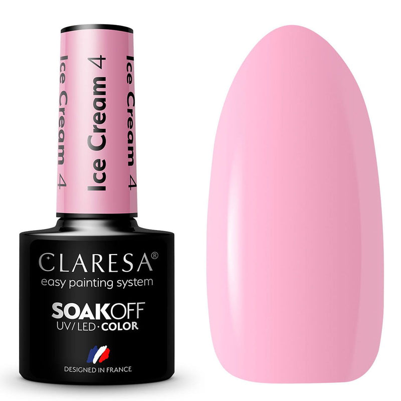 Load image into Gallery viewer, Claresa uv led gellak 5ml ice cream 4
