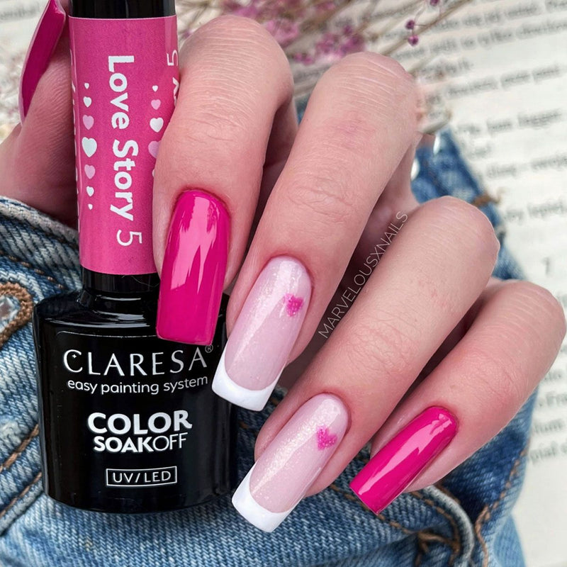 Afbeelding laden in galerijviewer, Claresa uv led gellak 5ml love story 5
