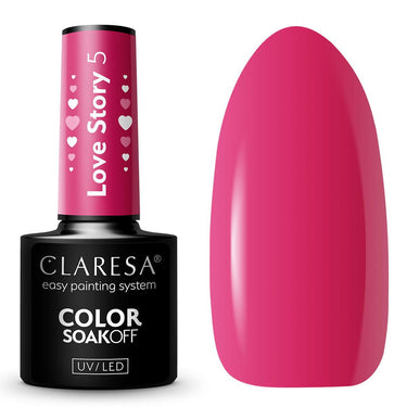 Claresa uv led gellak 5ml love story 5
