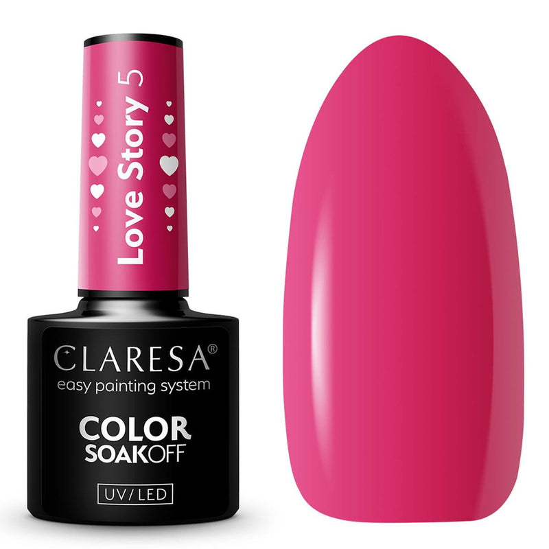 Afbeelding laden in galerijviewer, Claresa uv led gellak 5ml love story 5
