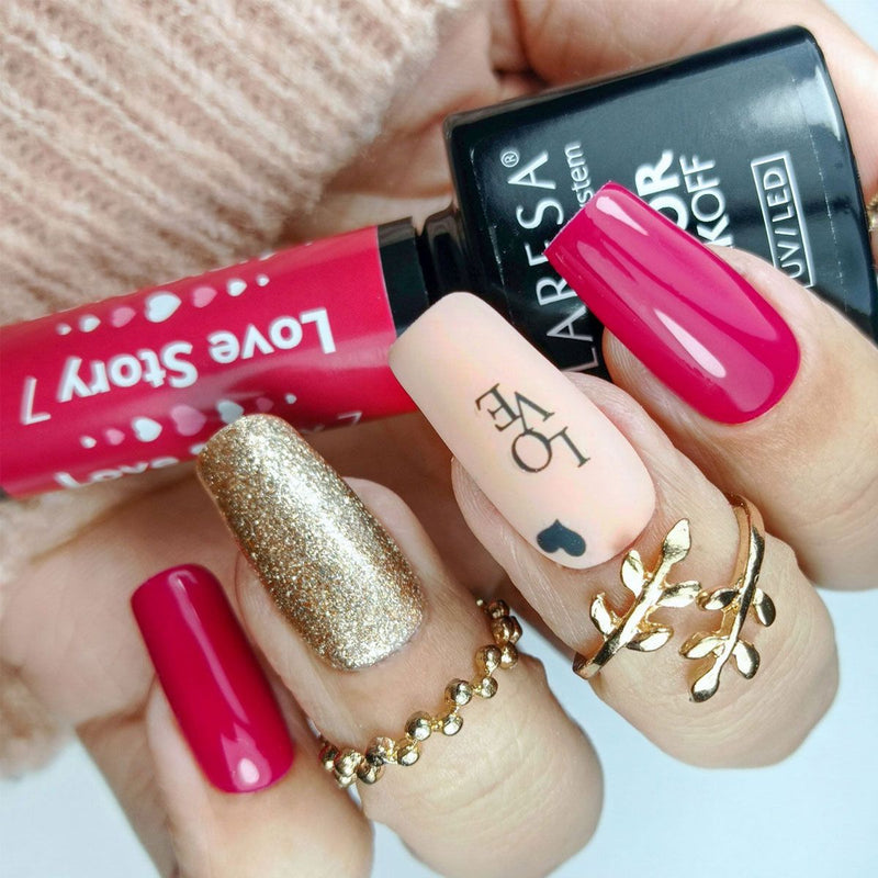 Afbeelding laden in galerijviewer, Claresa uv led gellak 5ml love story 7
