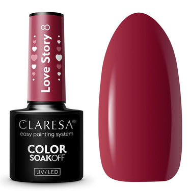 Claresa uv led gellak 5ml love story 8