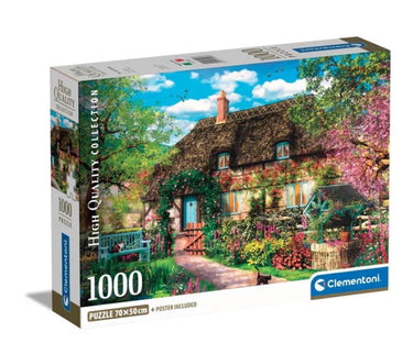 Clementoni puzzel 1000 stukjes pc - the old cottage