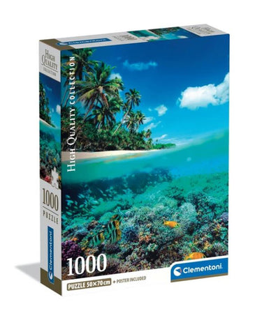 Clementoni puzzel 1000 stukjes summer paradise 2025-compact