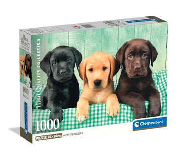 Clementoni puzzel 1000 stukjes three labs
