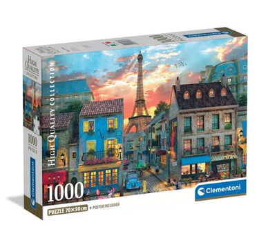 Clementoni puzzel 1000 stukjes streets of paris