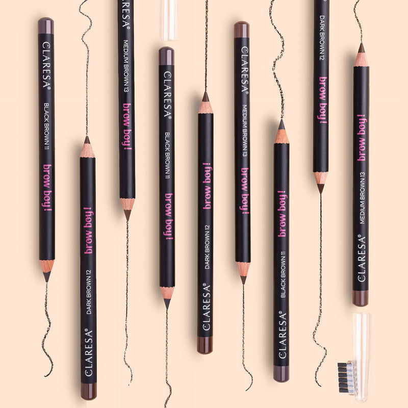 Load image into Gallery viewer, Claresa brow boy! wenkbrauwpotlood 11 black brown 1,15gr
