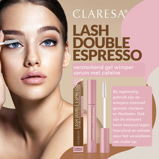 Claresa lash double espresso wimper serum 10gr.