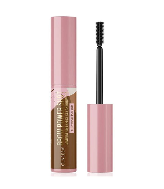 Claresa brow power shot transparante wenkbrauwgel 8gr.