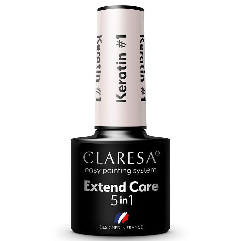 Chargez l'image dans la visionneuse de la galerie, Claresa extend care 5 in 1 keratin 1 base coat 5ml
