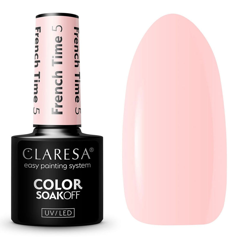 Chargez l'image dans la visionneuse de la galerie, Claresa uv led gellak 5ml french time 5
