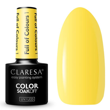 Claresa uv led gellak 5ml full of colours 1