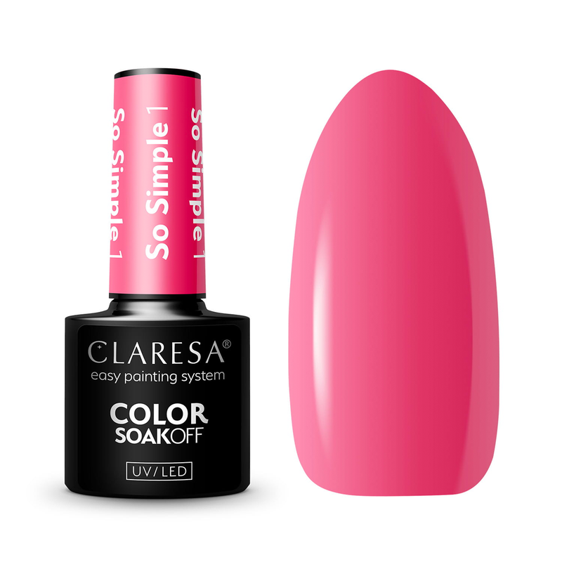 Afbeelding laden in galerijviewer, Claresa uv led gellak 5ml so simple 1
