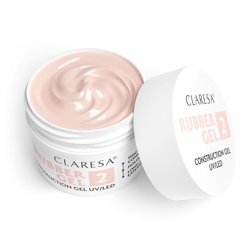 Afbeelding laden in galerijviewer, Claresa rubber gel 2 soft pink 12gr.
