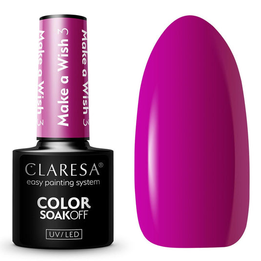 Claresa uv led gellak 5ml make a wish 3