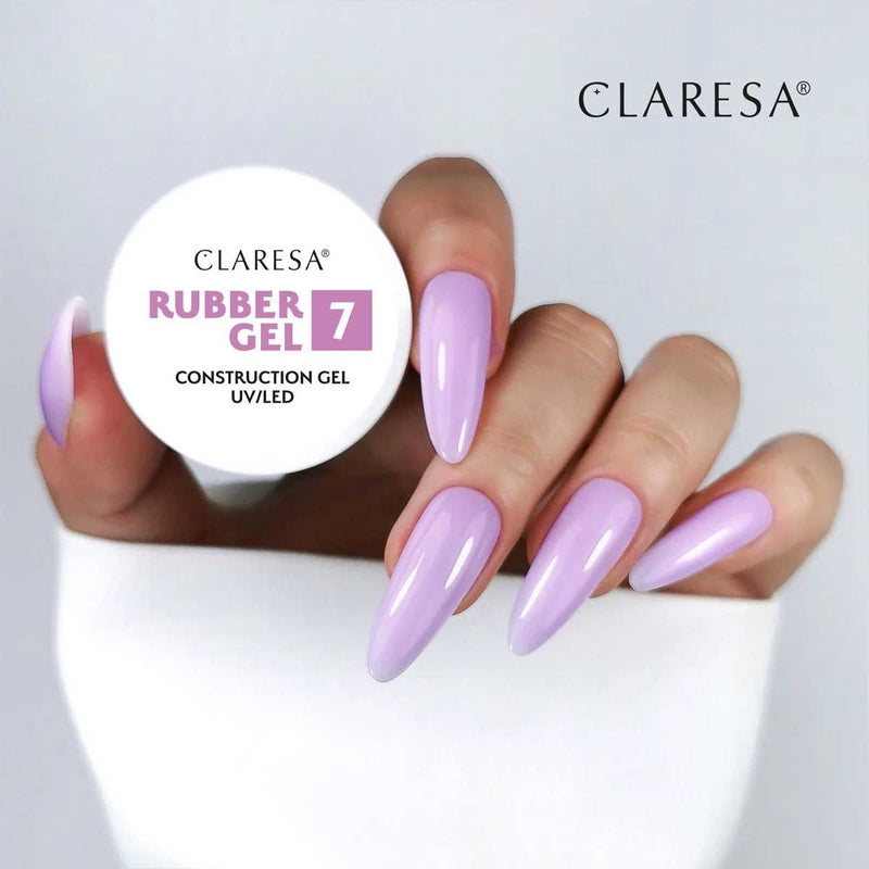 Load image into Gallery viewer, Claresa rubber gel 7 soft lilac 12gr.
