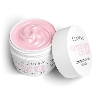 Claresa rubber gel 8 ballerina pink 12gr.