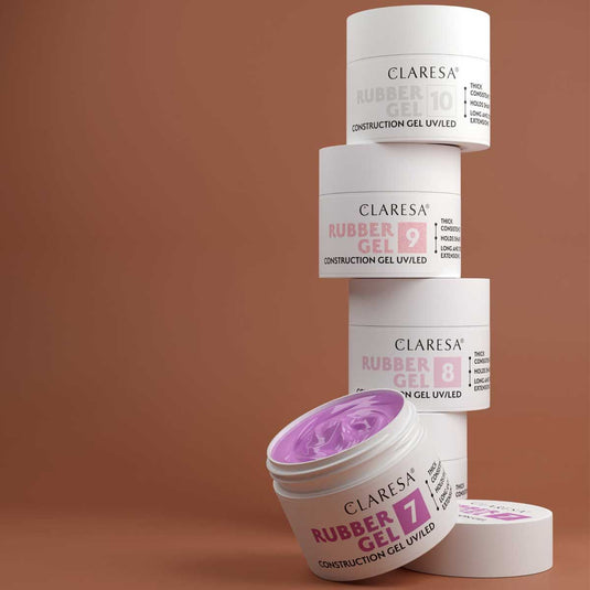 Claresa rubber gel 10 milky white 12gr.