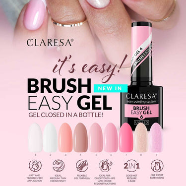Claresa brush easy gel 1 5ml