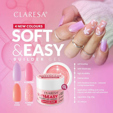 Claresa keratine soft easy builder gel skin cover 12gr.