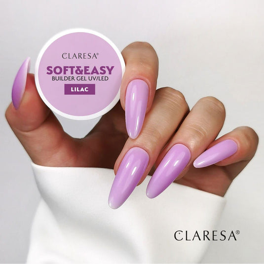 Claresa keratine soft easy builder gel lilac 45gr.