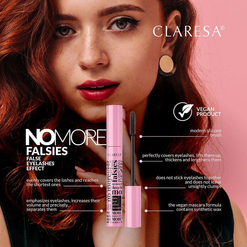 Load image into Gallery viewer, Claresa no more falsies mascara deep black 10ml
