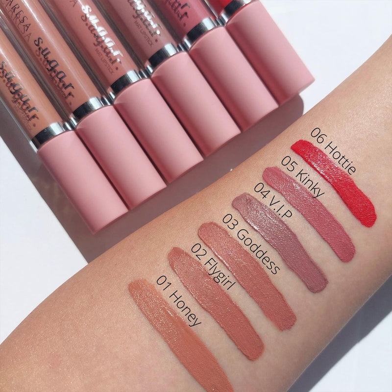 Load image into Gallery viewer, Claresa matte liquid lipstick s.u.g.a.r. 02 flygirl 5ml
