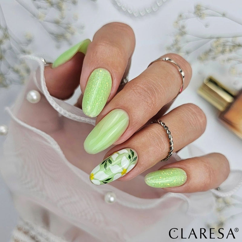 Load image into Gallery viewer, Claresa brush easy gel glitter pistachio 5ml
