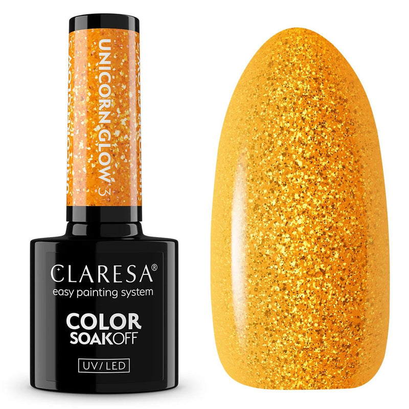 Afbeelding laden in galerijviewer, Claresa uv led gellak 5ml unicorn glow 3

