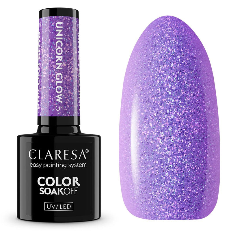 Load image into Gallery viewer, Claresa uv led gellak 5ml unicorn glow 5
