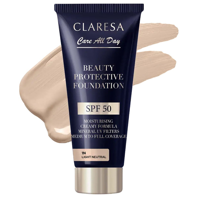 Load image into Gallery viewer, Claresa beauty protective foundation spf 50 1n light neutral 30ml
