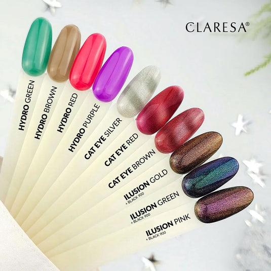 Claresa uv led gellak 5ml cat eye silver