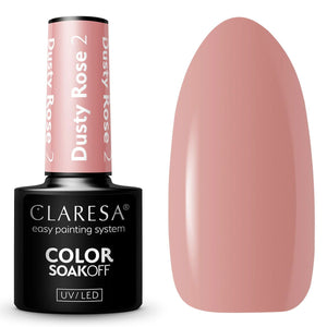 Claresa uv led gellak 5ml dusty rose 2