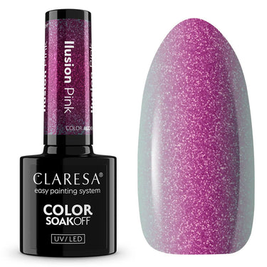 Claresa uv led gellak 5ml color alchemy - illusion pink