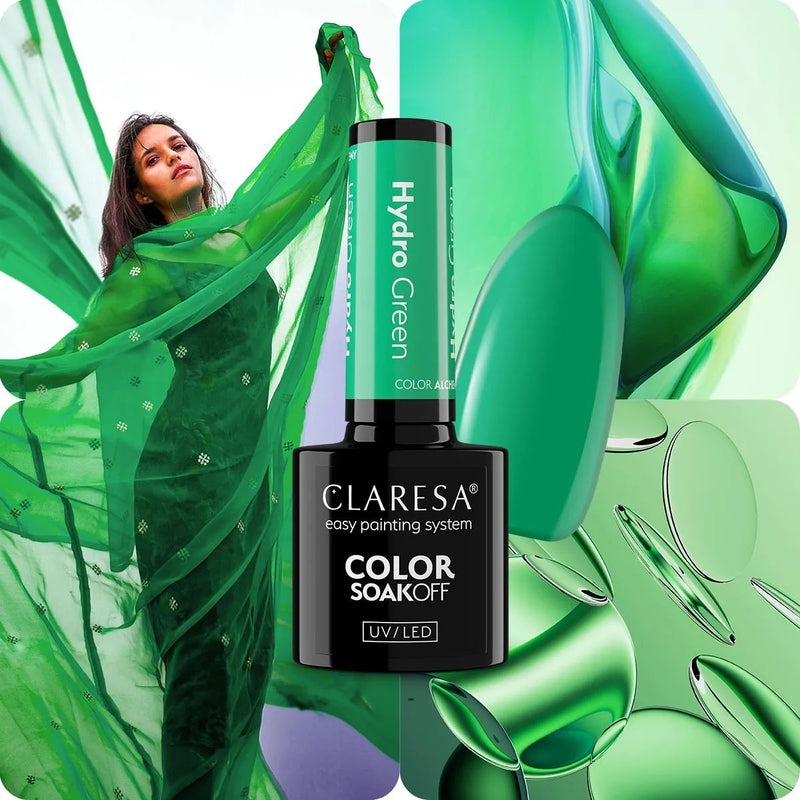 Laden Sie das Bild in Galerie -Viewer, Claresa uv led gellak 5ml color alchemy - hydro green
