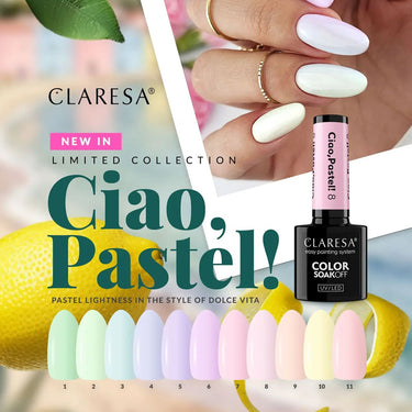 Claresa uv led gellak 5ml ciao pastel 7