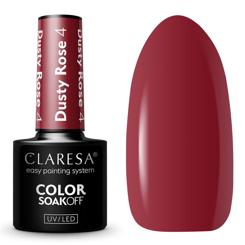 Load image into Gallery viewer, Claresa uv led gellak 5ml dusty rose 4
